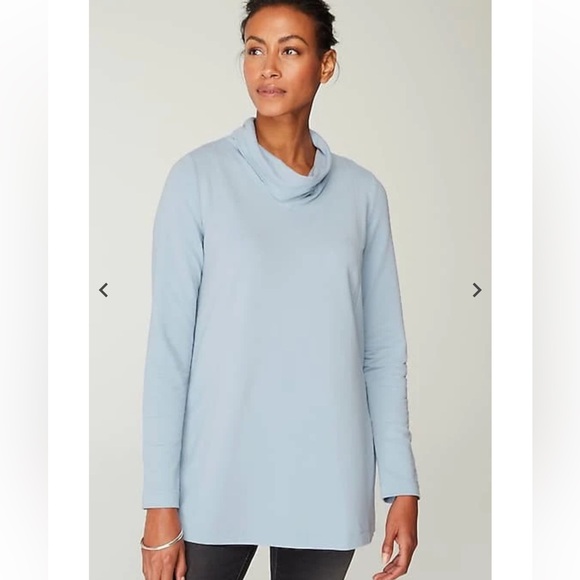 NWOT J Jill Pure Jill Harmony Cowl-Neck Tunic size large - Picture 9 of 9